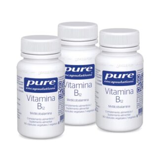PURE Encap VitaminaB12 3x90 Cápsulas