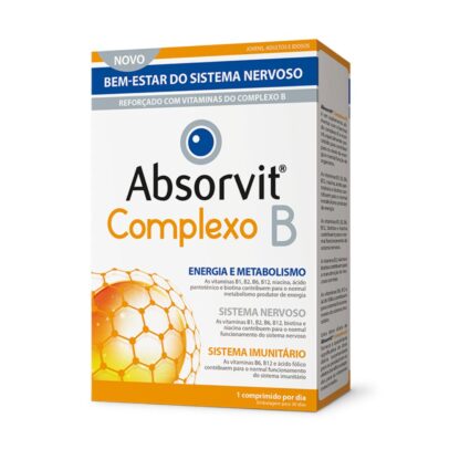 Absorvit Complexo B 30 Comprimidos