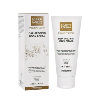 Martiderm Pigment Zero DSP-Specific Body Areas 75ml – Clareador Corporal para Zonas Sensíveis