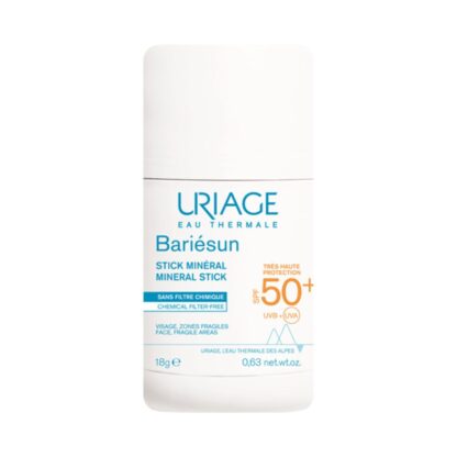 O Uriage Bariésun Stick Mineral SPF50+ é a solução ideal para quem procura proteção solar muito elevada e segura, mesmo para a pele mais sensível ou intolerante a filtros químicos