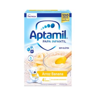 Aptamil Papa Infantil Arroz Banana 4M - 225gr