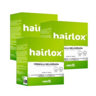 Hairlox Cabelo e Unhas 3x120 Cápsulas