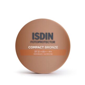 Isdin Fotoprotector Compact Bronze SPF 50+ 10g – Proteção Solar com Acabamento Bronzeado Natural