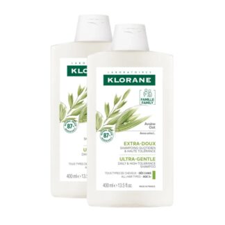 Klorane Aveia BIO Champô 2x400ml